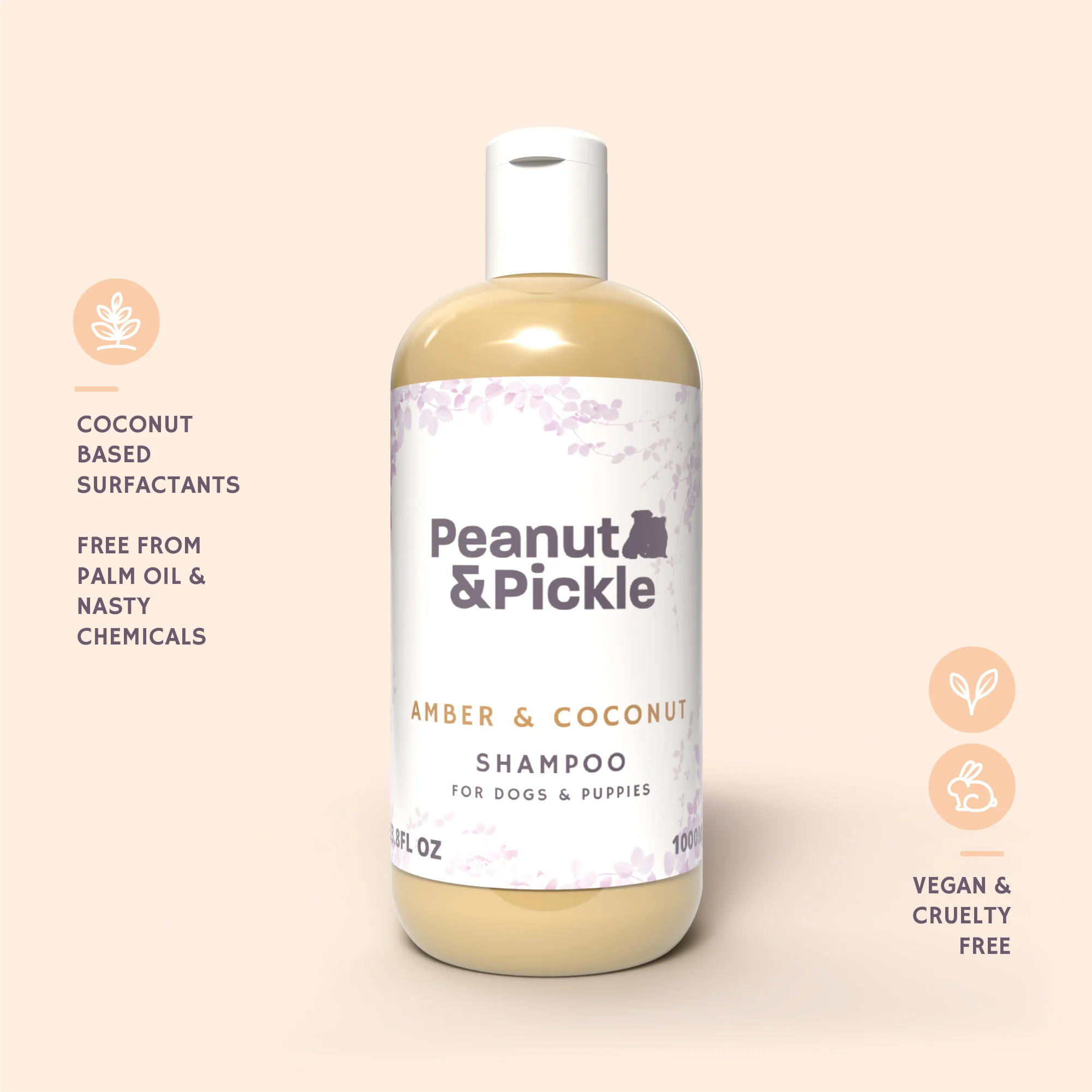 Amber & Coconut | Dog & Puppy Conditioning Shampoo - Image 4